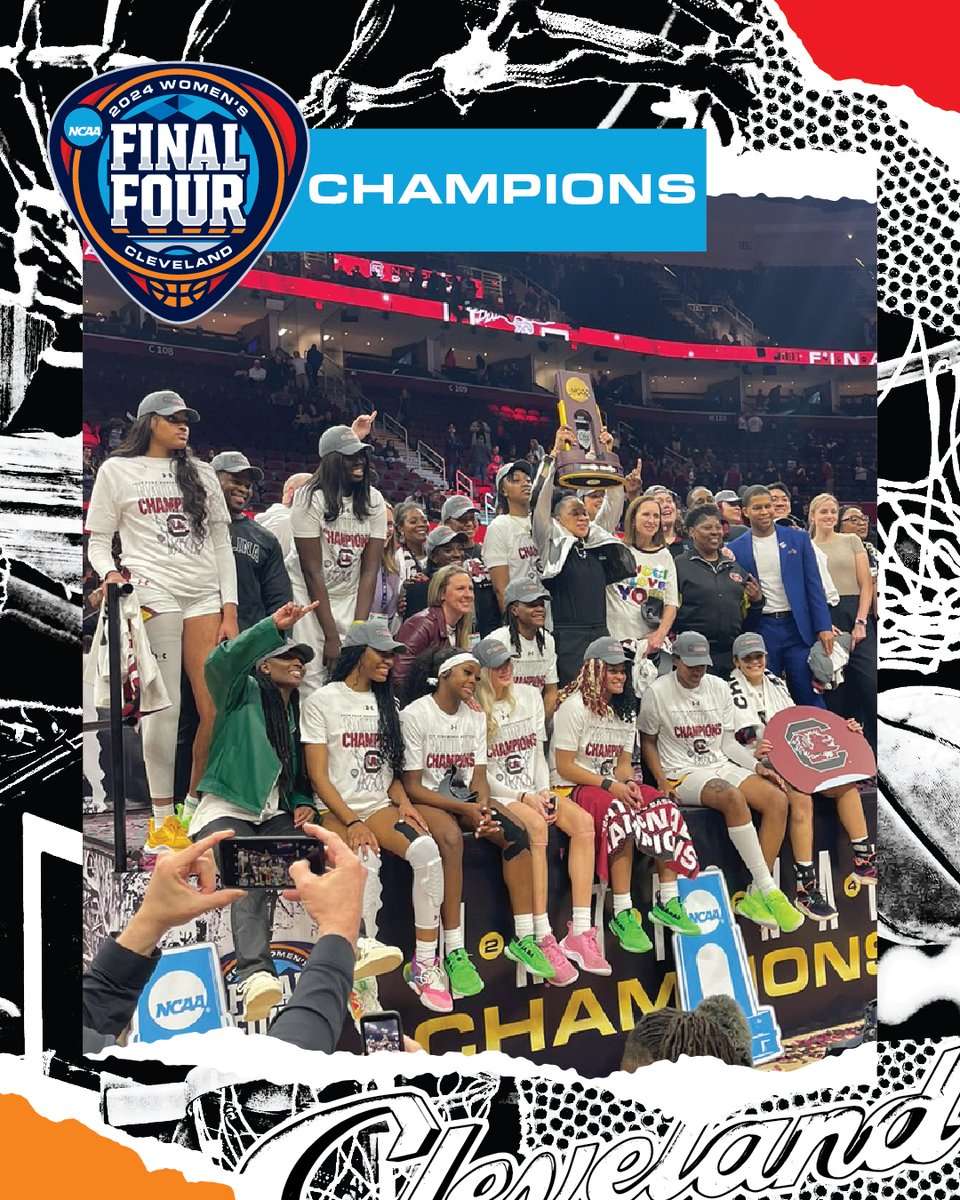 Sec_127's tweet photo. 🏆Congrats to the NATIONAL CHAMPIONS,  @gamecokwbb and all teams who competed in this year's Women's Final Four.  We  are honored to design the event decor to enhance the experience for the players and fans alike. See you next year, Tampa!

#S127 #Wfinalfour https://t.co/MZPixXoQjz