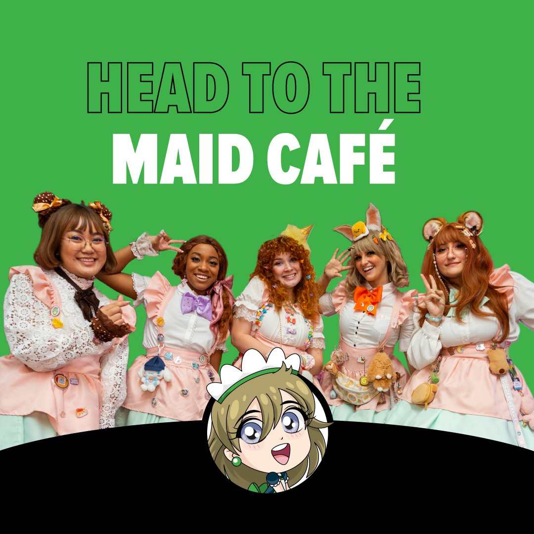 ICYMI: Kon'nichiwa, Philadelphia 💖 The Maid Café welcomes you to experience an Akihabara-style maid café similar to the ones in Japan. Powered by Maid Café Mikkusu and Starshine Maid Café. Reserve your café seating at FAN EXPO Philadelphia today. spr.ly/6013wK4nT