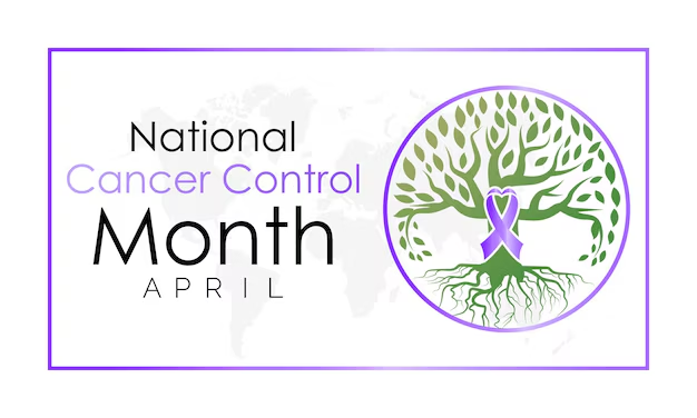 Raising awareness during National Cancer Control Month. Let's spread knowledge and support for prevention, treatment, and the fight against cancer this April. #CancerControlMonth #Awareness #Support #FightCancer #internalmedicine #meridianms #mississippihealthcare