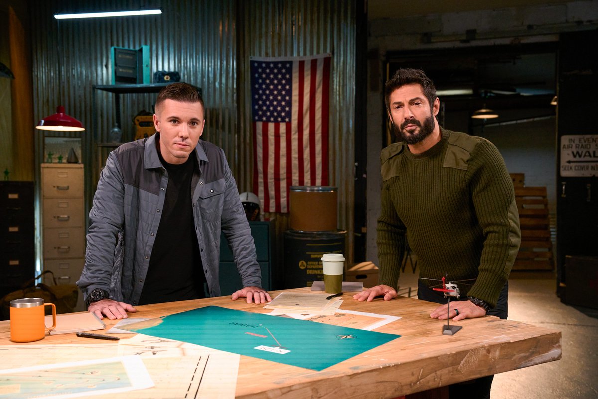 HISTORY's tweet photo. Rudy Reyes and @ronnieadkins are bringing their expertise and attempting to solve some of the battlefields most shocking moments. #ProofIsOutThere Military Mysteries begins the quest for truth, Monday, April 22, at 10/9c. https://t.co/YowF7NAHu9