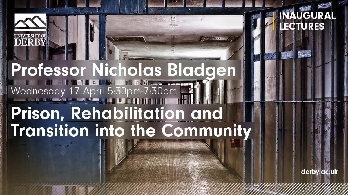 Join Professor Nicholas Blagden as he unpacks the challenges within rehabilitative practice in prison and community, and outlines how his work on denial and prison climate have led to shifts in rehabilitative practice. ⚖️ Book your place. 👉 ow.ly/RMef50RawYF