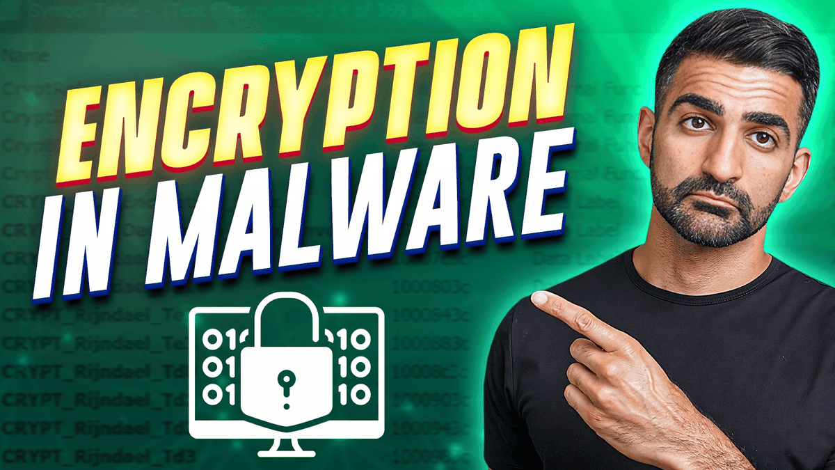 In my latest video, I discuss 5 strategies I use to find encryption in malware...in under 10 minutes. Enjoy! 👉youtu.be/rZ6hJcJUN88