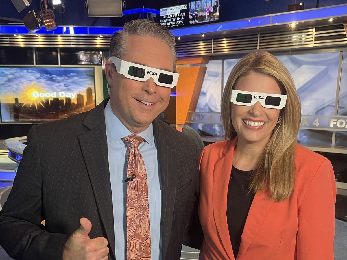 Happy eclipse day! Stay safe out there. @fox4lauren @GoodDayFox4