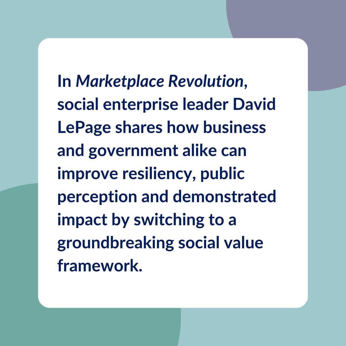 Last chance for pre-orders: #MarketplaceRevolution releases tomorrow, April 9! #BuyTheBook and deepen your understanding of the tools we can all use to take back control from the invisible hand of capitalism. buff.ly/3hvvahI