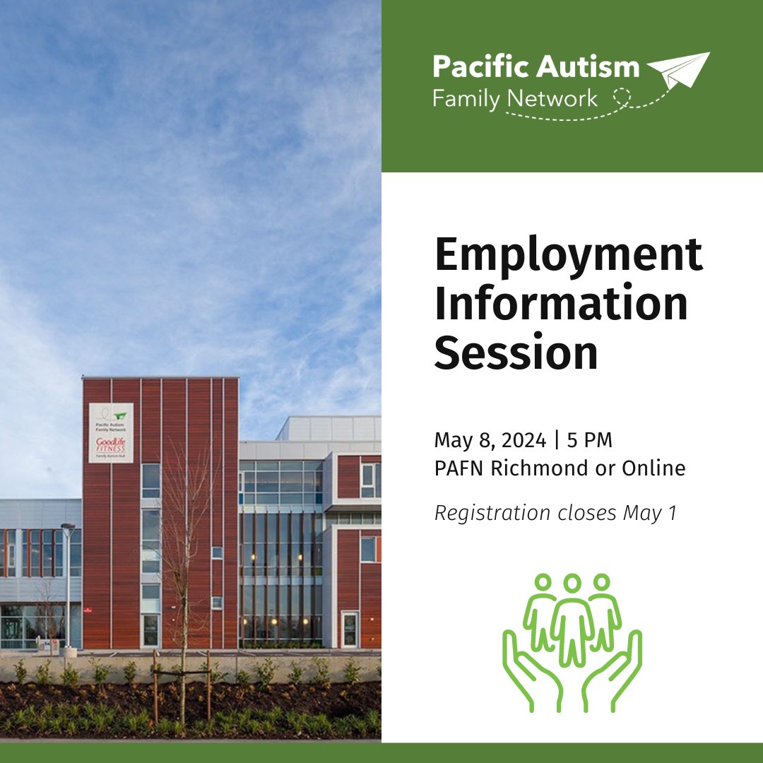 We’re proud to offer an array of employment programs and are hosting an info session on May 8th both online and in-person! Join us to learn more about what training and inclusive employment opportunities we can support you with! Register before May 1 ➡️ forms.office.com/Pages/Response…