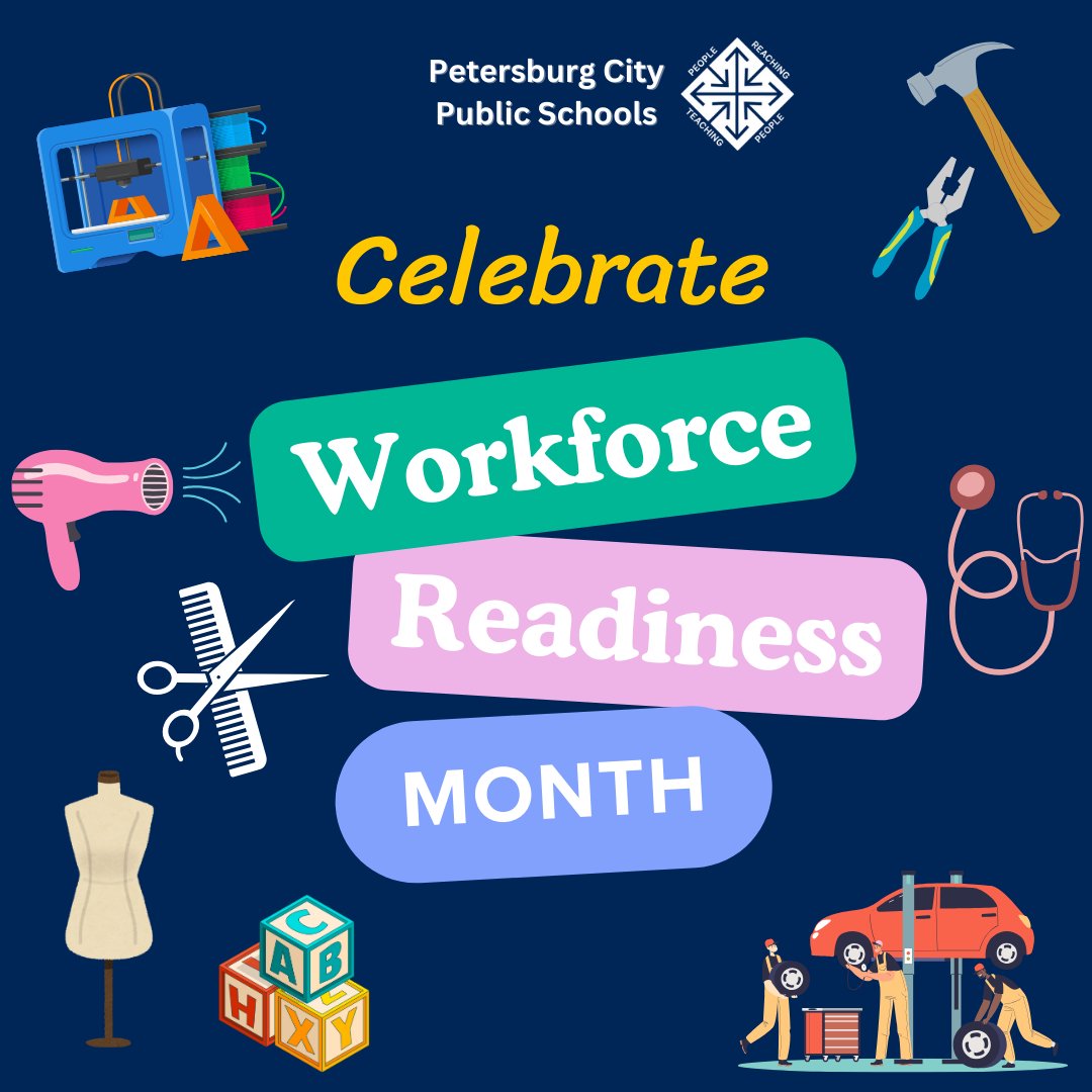 April is @VaSchoolBoards #WorkforceReadinessMonth and @PHS_crimsonwave is preparing students to conquer the professional world! All month, we will highlight several of the amazing classes offered to current and rising high schoolers to take control of their future!💪🏾💼