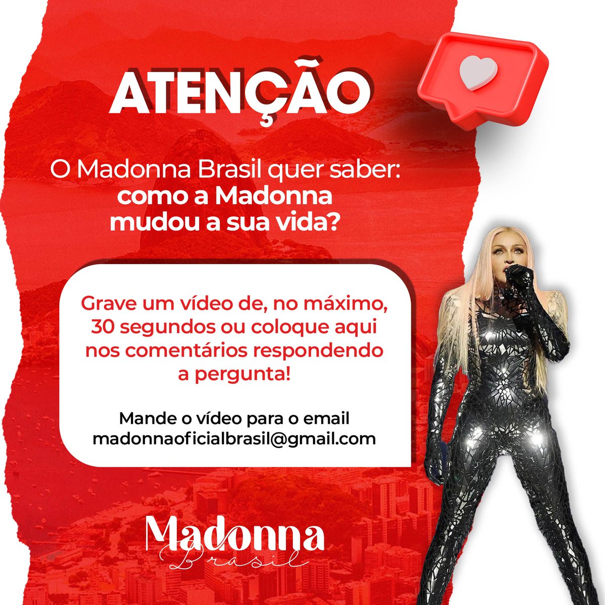 Madonna Brasil tweet media