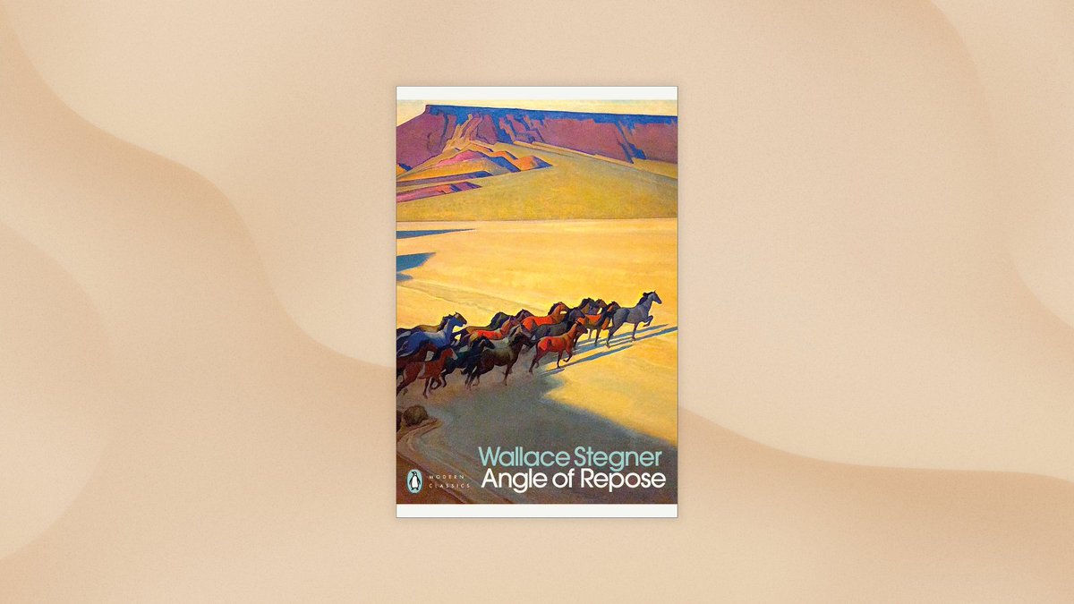 Angle of Repose follows Lyman Ward as he sets out to rediscover his grandmother's life story — a quest that reveals the dark shadows of his own life. Wallace Stegner's masterpiece is a fascinating glimpse into frontier-era America. ow.ly/3fhe50RaeC4