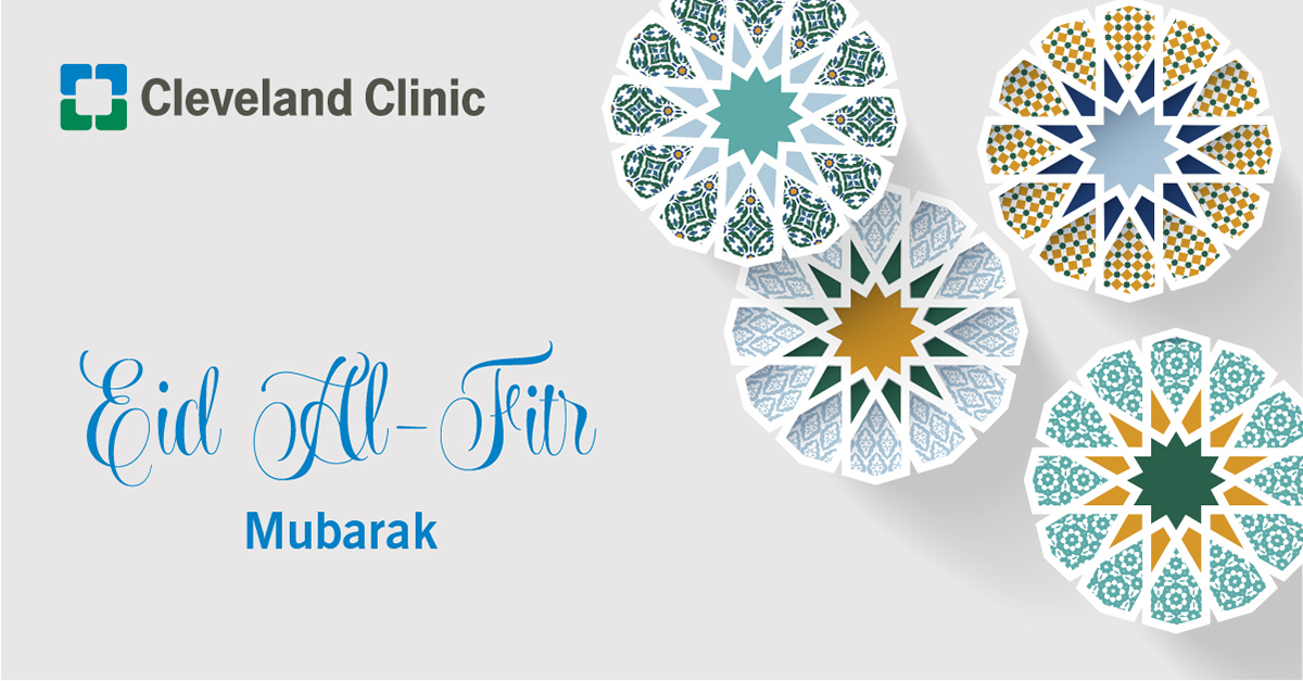 Cleveland Clinic London wishes you and your loved ones Eid Al-Fitr Mubarak!