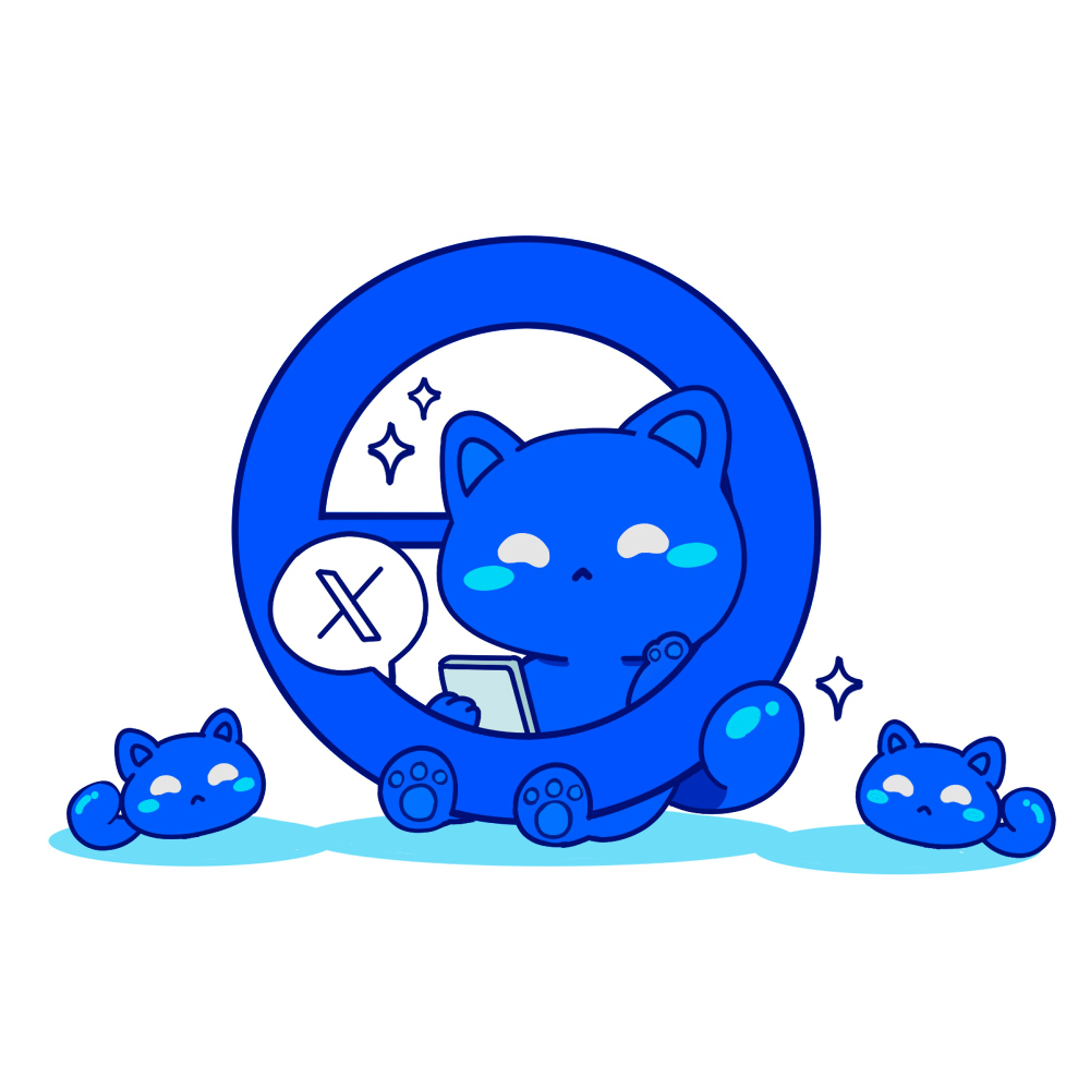 GMeowning X!

First 500 people to complete the following tasks will get a disord invite with OG role 🟦
 
- Like 💙
- Retweet 🔄
- Tag a Friend that likes Cats 🫂

#based #NFTs #Whitelist