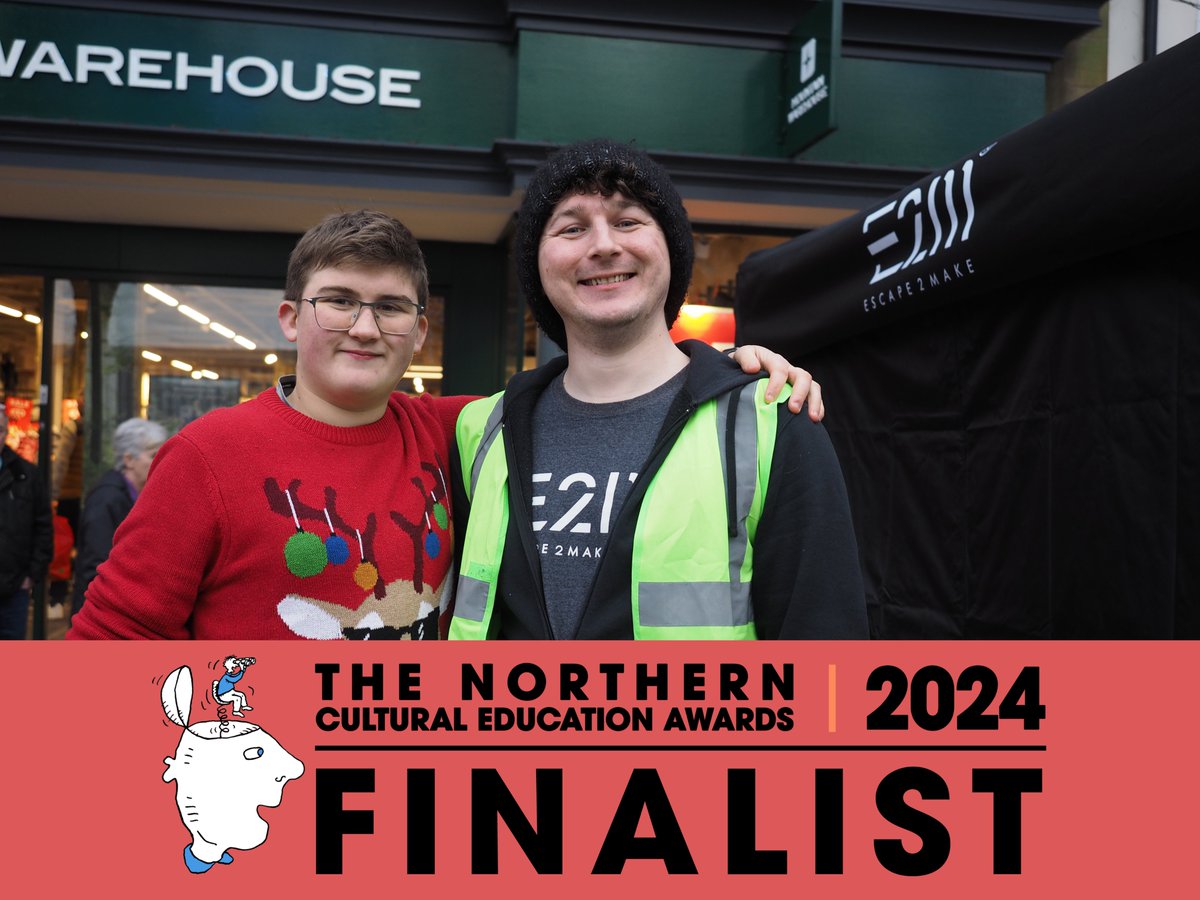 We are thrilled to announce that our brilliant Production Executive, Kyle McKenzie, has been nominated for the 'One to Watch' Award in the @CuriousMindsNW #NCEA2024 We are proud to have him on our team and are excited for the work he will lead in the future! #escape2make