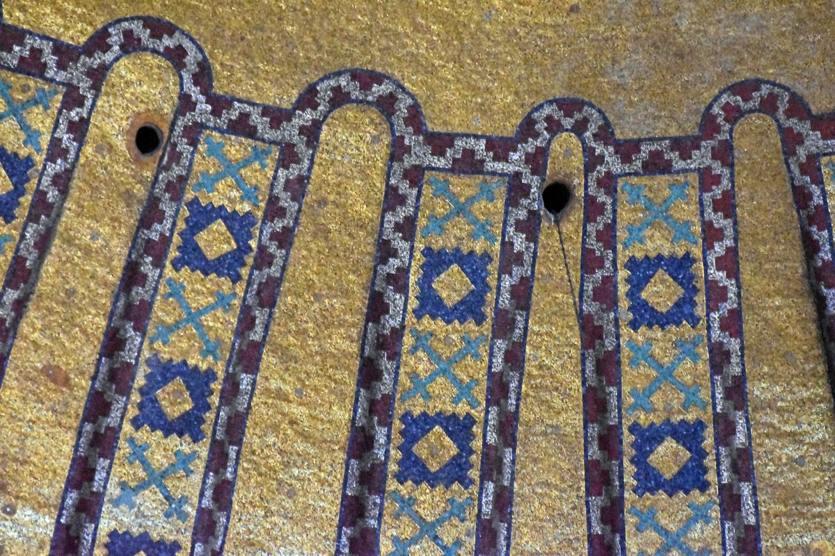 Decorative details of Hagia Sophia Photos taken yesterday