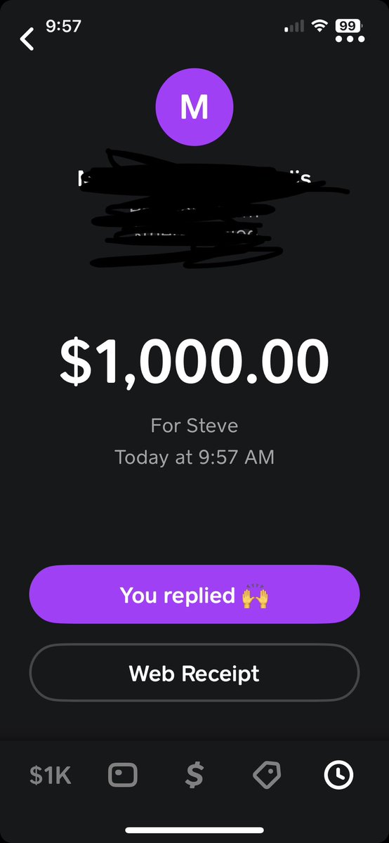 Y’all… I’m shaking right now. This man @stevewilldoit just blessed me beyond measure! I entered and won a #Giveaway of his for $1K!!!! 🤯 I can’t believe this I’ve never won ANYTHING in my life. Thank you Steve and THANK YOU FAM for always supporting me @RosebudMiz @slmgoodie123