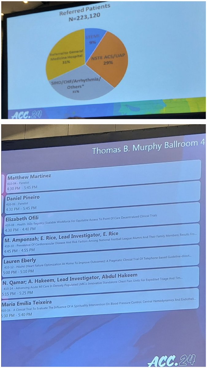 #ACC24 #ACC2024 CPUs lead to effective screening and Triage in densly Populated LMICs @nicvd_karachi @nicvdintvcard @ACCinTouch @ACCmediacenter @SCAI @AHAScience @crfheart @Hragy @NadeemQ72182993 @SimoneBiscaglia @GianlucaCampo78 @rzakir12 @SKhanMHCM @AKUGlobal @RutgersRWJcards