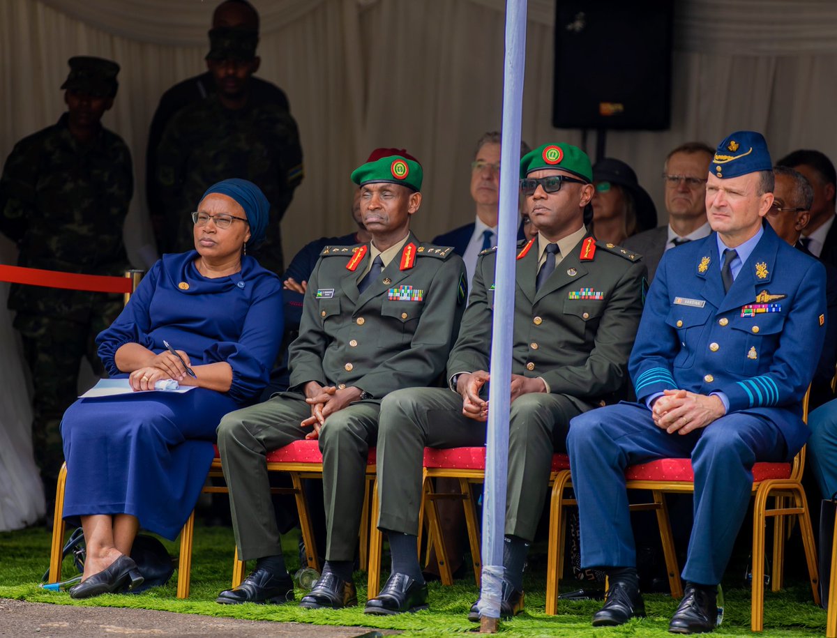 Today, the Special Adviser to the @UN Secretary-General on the Prevention of Genocide, @WairimuANderitu, joined other diplomats & Gov't officials from Rwanda & Belgium to commemorate the 10 Belgian soldiers who lost their lives during the 1994 genocide against the Tutsi.