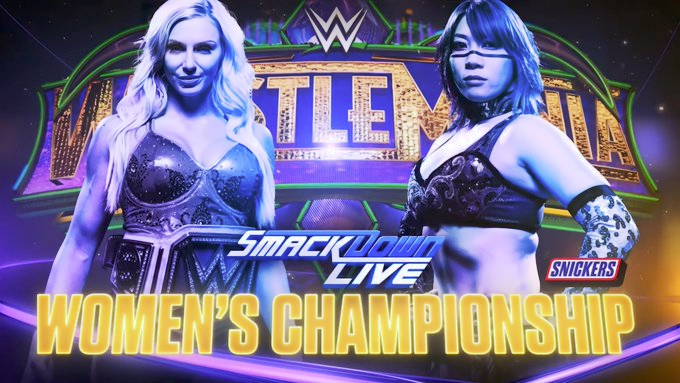 4/8/2018

Charlotte Flair defeated Asuka by submission to retain the SmackDown Women's Championship at WrestleMania XXXIV from the Mercedes-Benz Superdome from New Orleans, Louisiana.

#WWE #WrestleManiaXXXIV #CharlotteFlair #Asuka #SmackDownWomensChampionship