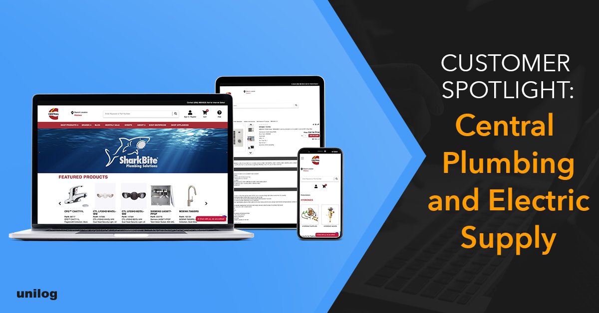 Central Plumbing & Electric Supply recently launched its first eCommerce site with the help of Unilog! Check out their new site here: bit.ly/43StiGf #B2B #B2BeCommerce #eCommerce #Content #PIM #ProductContent #digitalcommerce #productdata