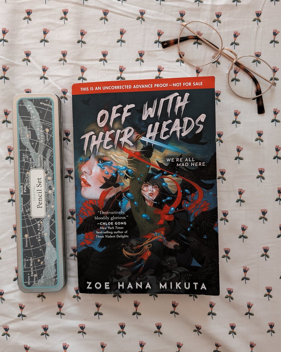 calling all the attack on titan, gideon the ninth, alice in wonderland, and gothic literature girlies. new assigned reading just dropped. pre-order OFF WITH THEIR HEADS by @ZoeHanaMikuta. this book unraveled my brain in the Best way,,, it’s a masterpiece i fear.