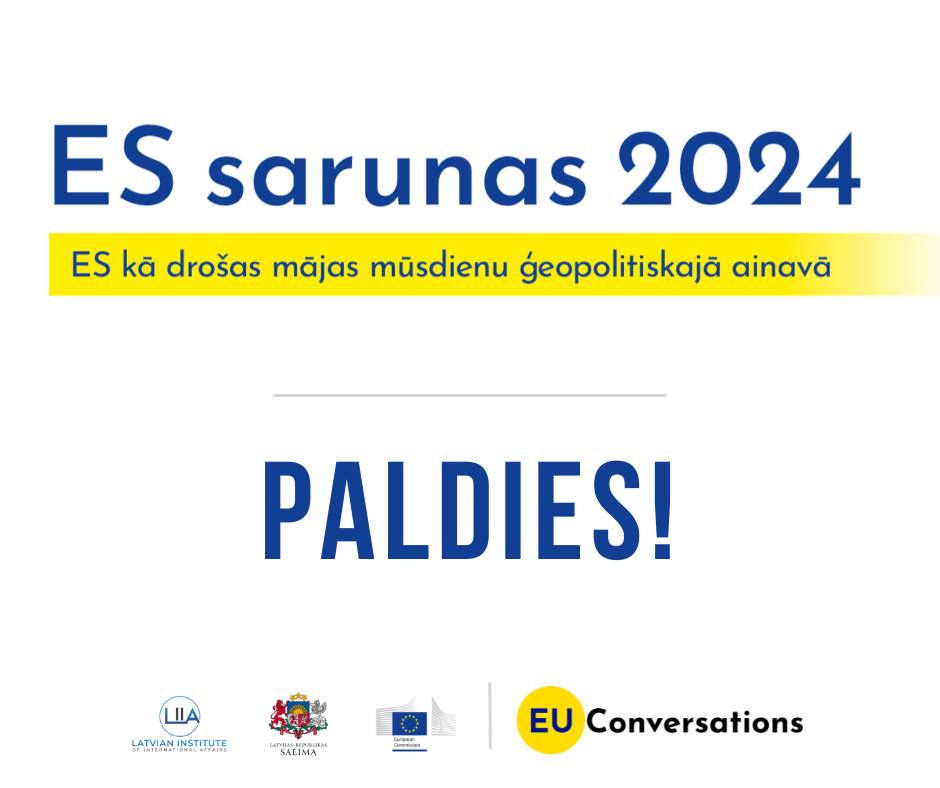 Dārgie partneri un draugi,
Mēs sirsnīgi pateicamies katram no jums par piedalīšanos ES sarunās 2024 vai nu tā bija attālināti vai klātienē!🎉 #EUconversations #TEUC2024

Jūsu klātbūtne un iesaistīšanās mūsu projektu patiešām ir bagātinājusi. Mēs ļoti novērtējam jūsu atbalstu un…