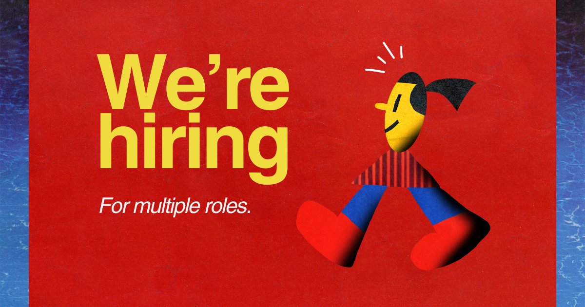 OIAF_Animation's tweet photo. Multiplayer mode unlocked π₯. We're hiring for multiple roles to plan and execute #OIAF24. Learn more about the requirements and application process via the #OIAF website.
π https://t.co/MJHvRPZD5q https://t.co/C3hWfaZIqa