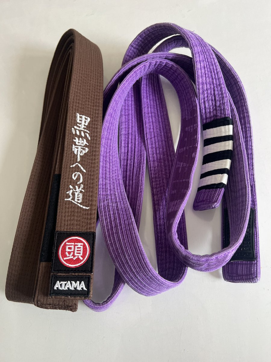 Level up this morning 👀 

#BJJ #BrownBelt #FaxiaMarrom #wtf #ImposterSyndrome #Help 😂#Twitterbjj