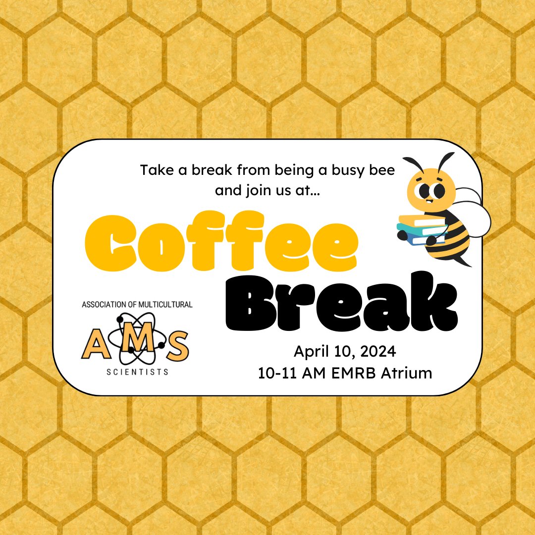 It is a coffee break week! @UIowaResearch @UIowaCPH @HardinLib @UIowa_MolMed @UIGradCollege @UIowaGSS @uiowagpsg @UIowaGenetics @UIowaMicrobio @UIImmunology @UIowaACB @IowaBiochem @IowaNeuroPharm @UIPostdoc