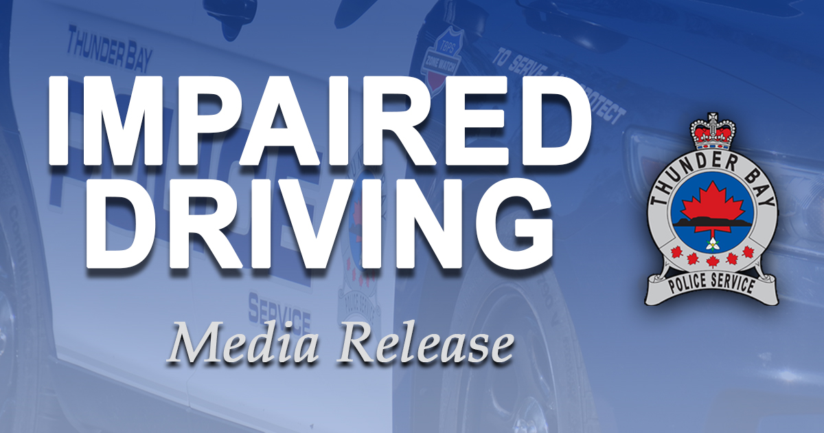 Two people face impaired driving charges after being involved in separate collisions over the weekend. Media release: thunderbaypolice.ca/news/weekend-s…