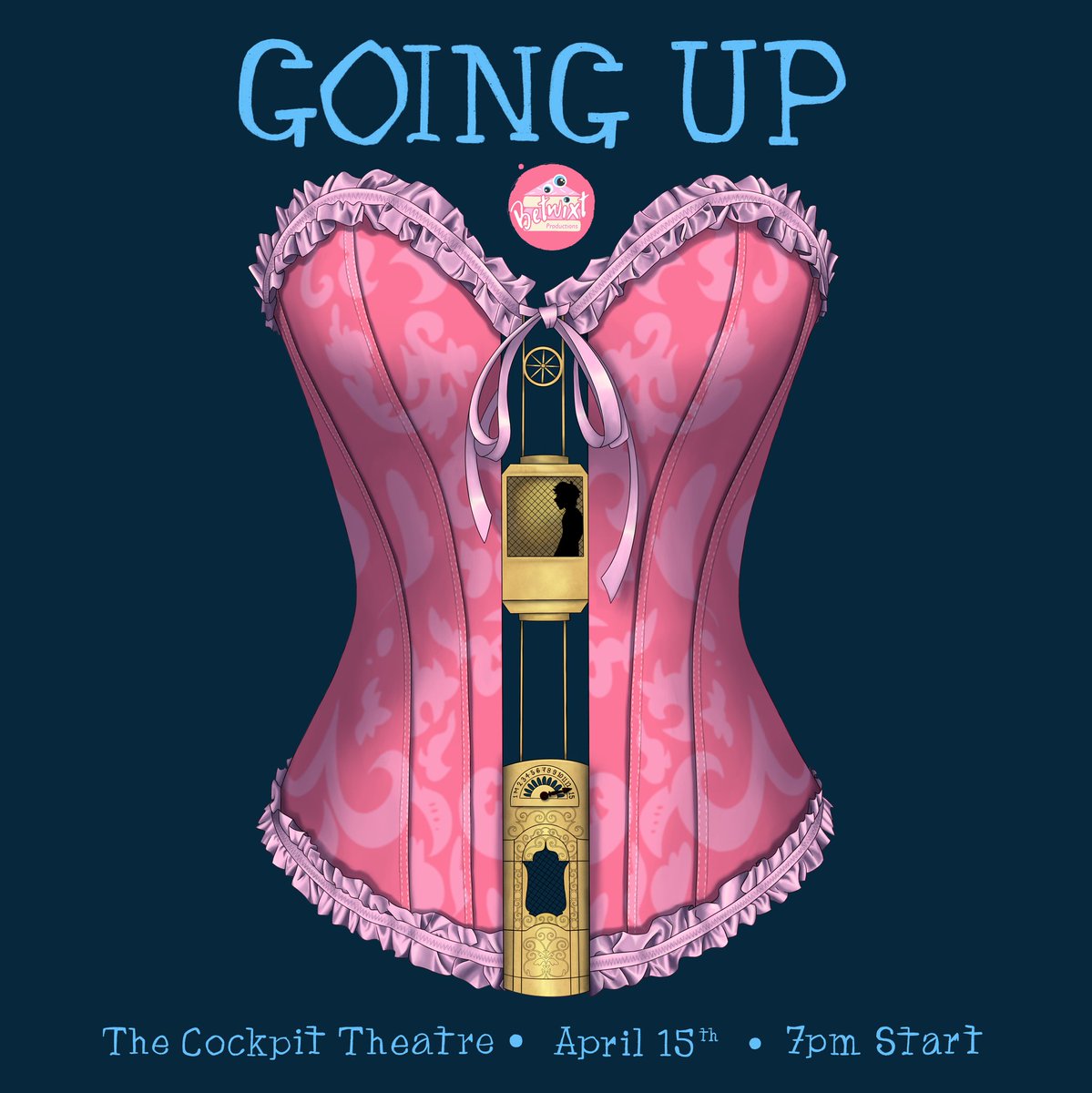 BRAND NEW SHOW! 
thecockpit.org.uk/show/theatre_i… 
Thrilled to announce that the first 15 minutes of our debut show "Going Up" will appear next week <a href="/cockpittheatre/">The Cockpit</a> 's Theatre in the Pound Scratch Night!

It's a show about a man that falls in love with an elevator (really)!

Ticks above!