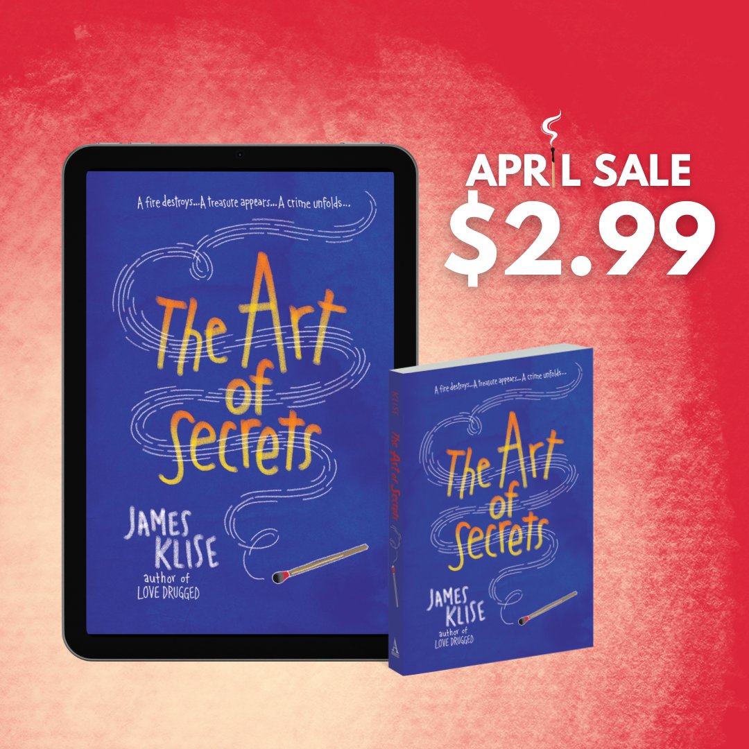 The Edgar Award-winning novel, The Art of Secrets by @JamesKlise, is on sale for just $2.99, this month only! tinyurl.com/artofsecretseb…