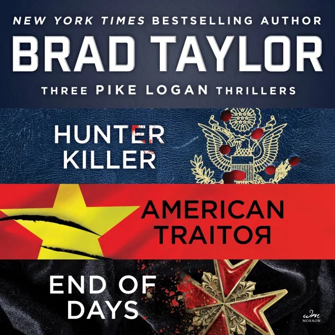 This is a crazy good deal from @ChirpBooks for an audiobook box set of 3 of my books with over 37 hours of listening including Hunter Killer, American Traitor and End of Days. Check it out! chirpbooks.com/audiobooks/bra…