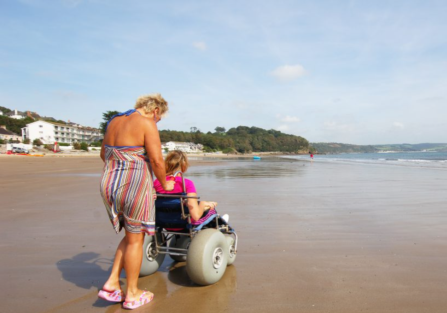Expand your horizons by hiring a range of mobility aids and equipment for free from various locations in the National Park. pembrokeshirecoast.wales/beach-wheelcha…
