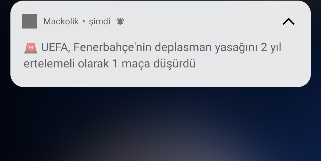 UEFA maç cezası erteliyor birşeyler yapıyor bizim TFF götünü yırtıyor Süper kupa finalini pazar günü oynatcam diye.