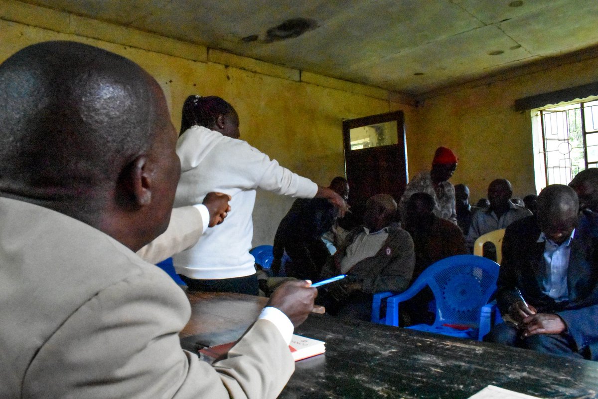 Today we took the dialogue to village elders of South Kanyamkago, they agreed that collaboration is most important for justice to victims of violence. #SexualAssaultAwarenessMonth