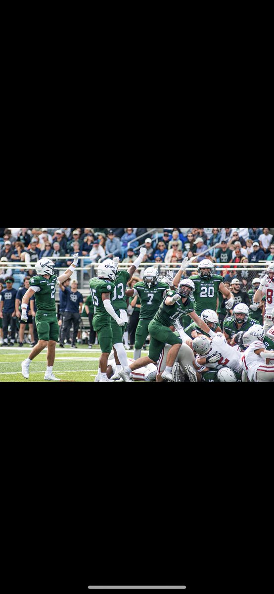 Blessed to receive a offer from
Mercyhurst University!