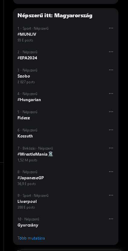 rolandsarkadi's tweet photo. Gyurcsány a 9. után már csak a 10. 😂🐼
#Hungary #Magyarország #X #trends lista. 2024.04.08. #2

📷Links: https://t.co/uYDvVeOmo7

#MUNLIV #EPA2024 Szobo Liverpool #Hungarian Fidesz Kossuth #WrestleMania #JapanaseGP #Liverpook | #sarkadiroland #rolandsarkadi #fy #fyp #foryoupage https://t.co/VybnDBIcVx