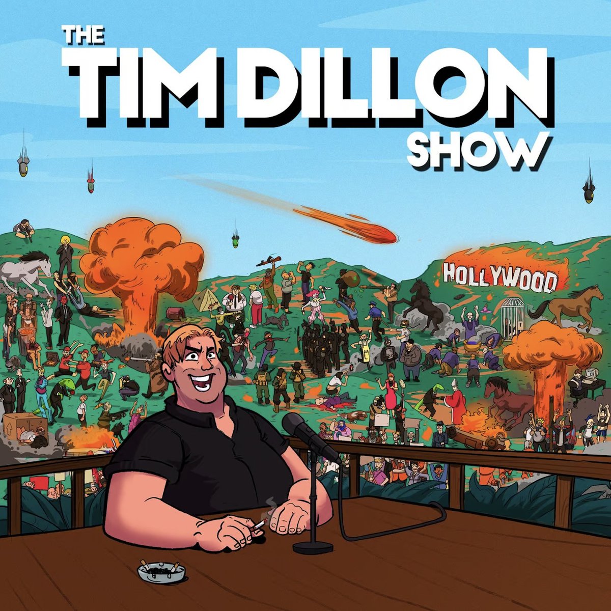 Discover our Spotlight pick: The Tim Dillon Show @TimJDillon is a comedian and tour guide. He’s very excited to give you a tour of the end of the world. Each week from a porch in Los Angeles he shares apocalyptic visions with his friends and berates a local diner.