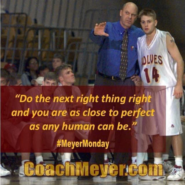 NBA - Next Best Action @CoachDonMeyer #MeyerMonday