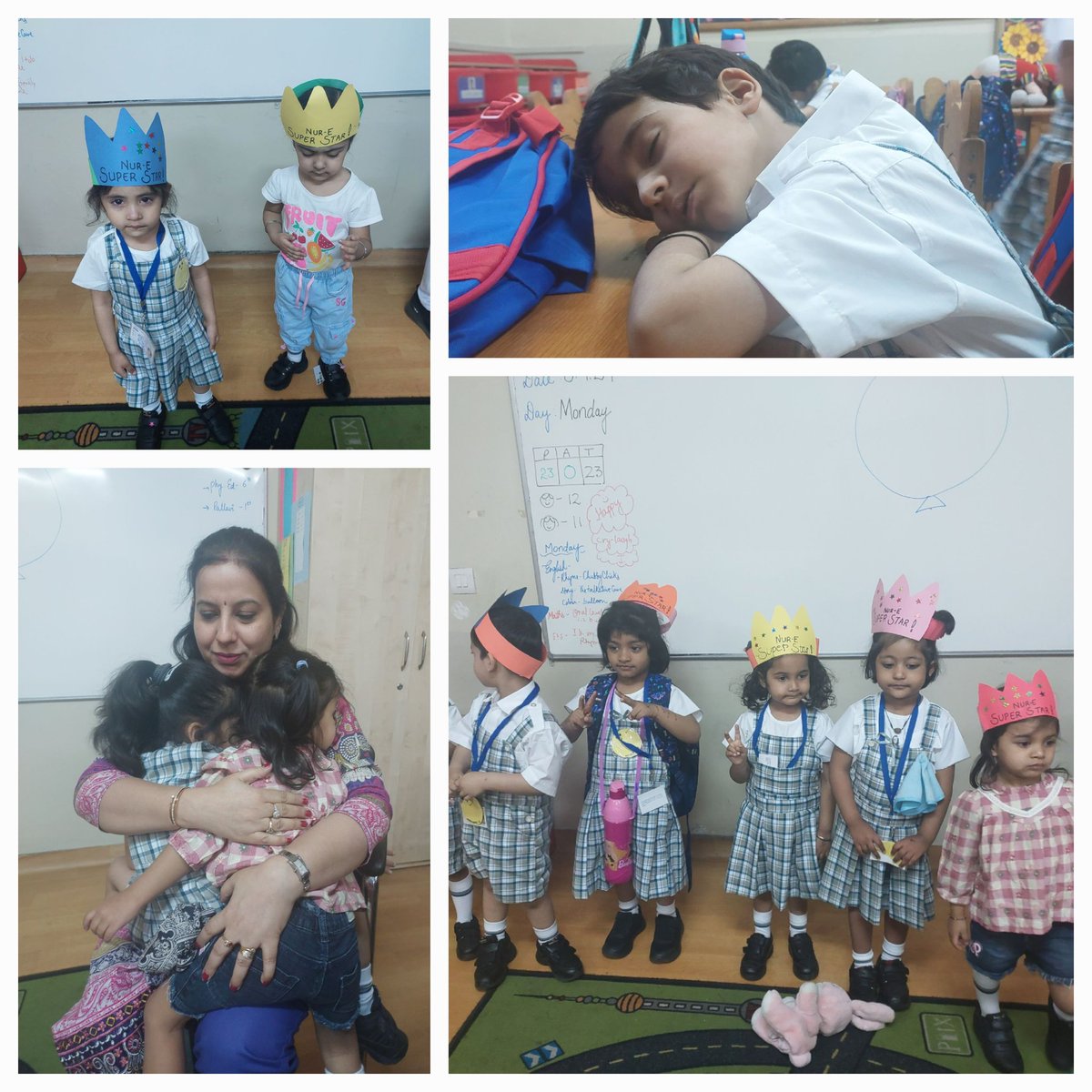 The first day of nursery was a whirlwind of emotions, from tearful goodbyes to excited discoveries. With each step into this world of wonder, a journey of growth and learning begins.@ashokkp @y_sanjay @pntduggal @ShandilyaPooja @ruchikapoor06
