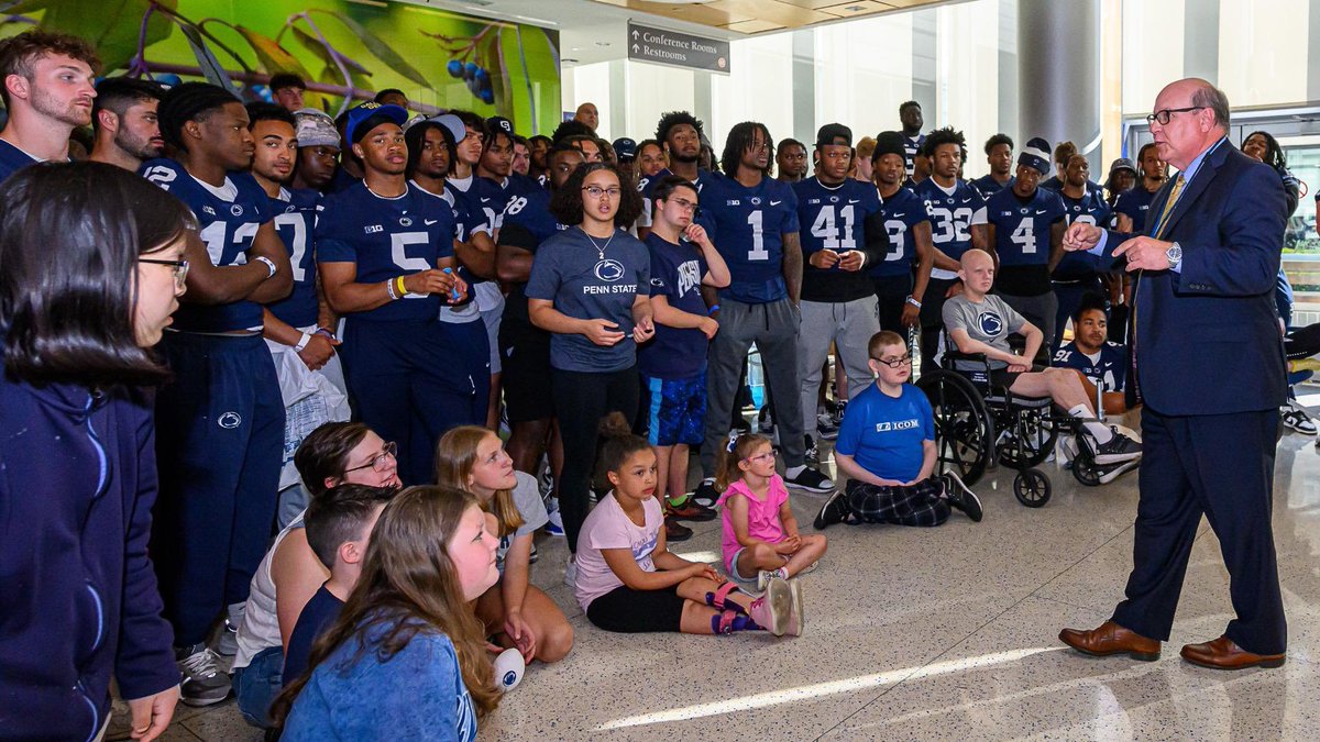 Nittany Nation! Help us brighten the days of children at Penn State Health Children's Hospital by supporting Lionheart🦁 All toys purchased will be hand-delivered to children at the hospital by Penn State Football on their annual Hershey trip🏈 🧵below for link to buy!