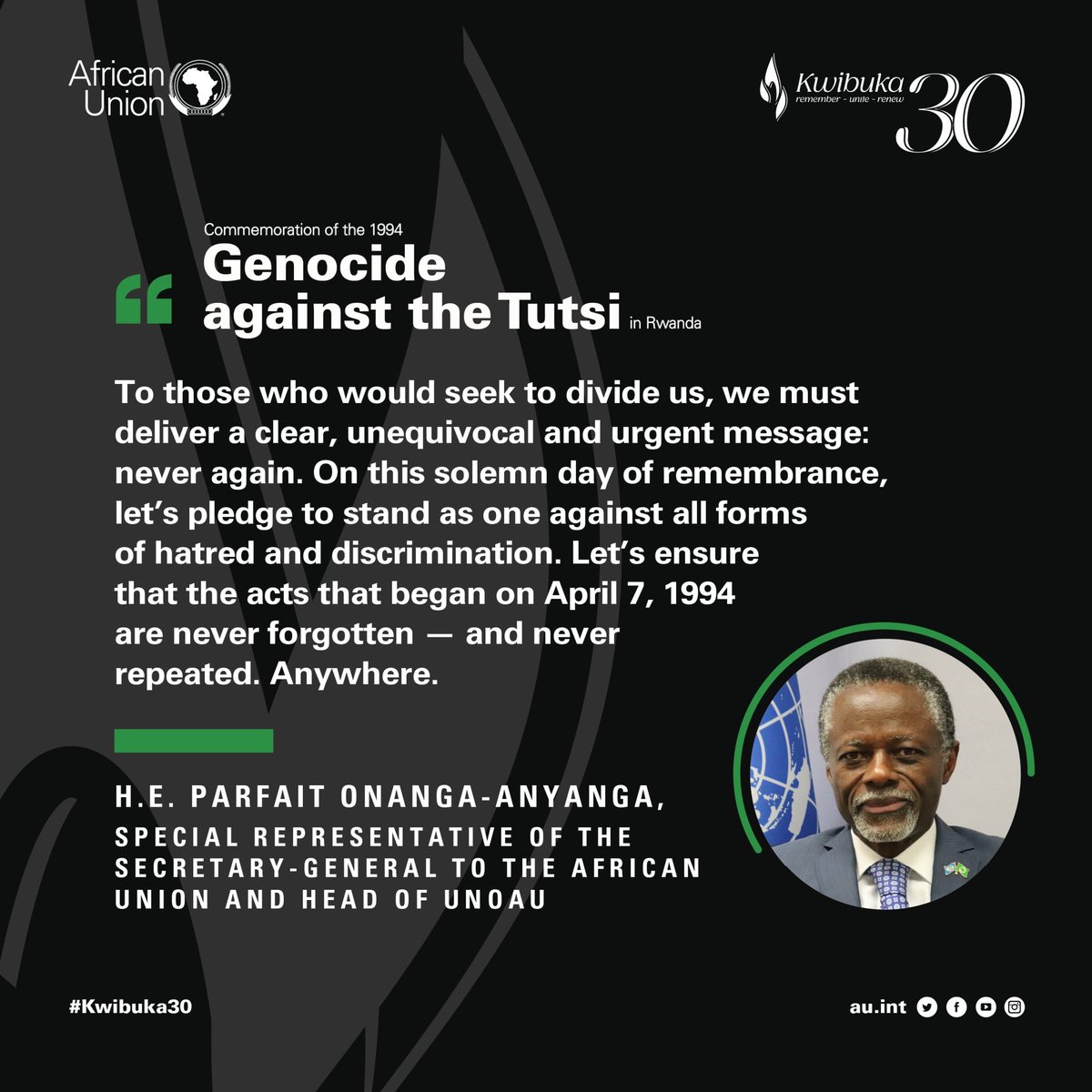 #Kwibuka30