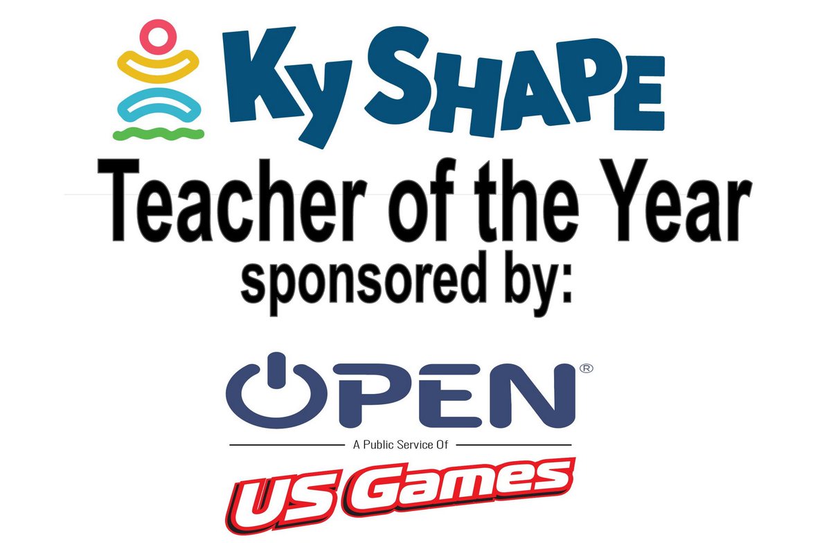 KY_SHAPE's tweet photo. April News Blast!
> @KY_SHAPE  Teacher of the Year Nominations sponsored by @OPENPhysEd &amp; @USGames!
>KYSHAPE Award Nominations
>KYSHAPE Board of Directors for 2024-2025
April 30th is the deadlines for all of the above deadlines! Read more here:
https://t.co/edTqvt84dR https://t.co/cvJ2qxFS5H