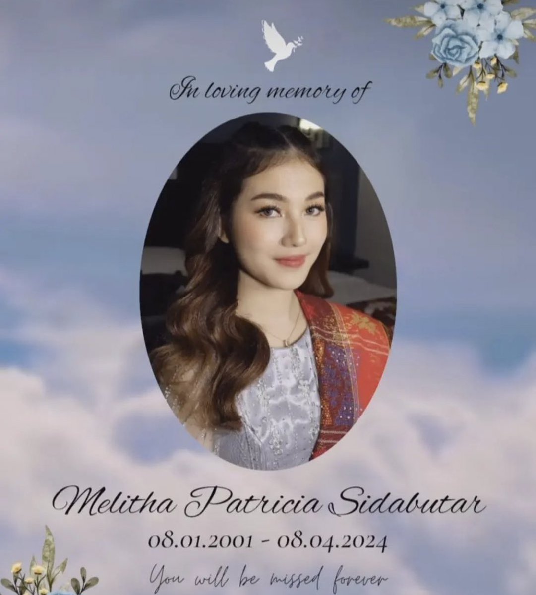 Rest in peace Melitha Sidabutar.