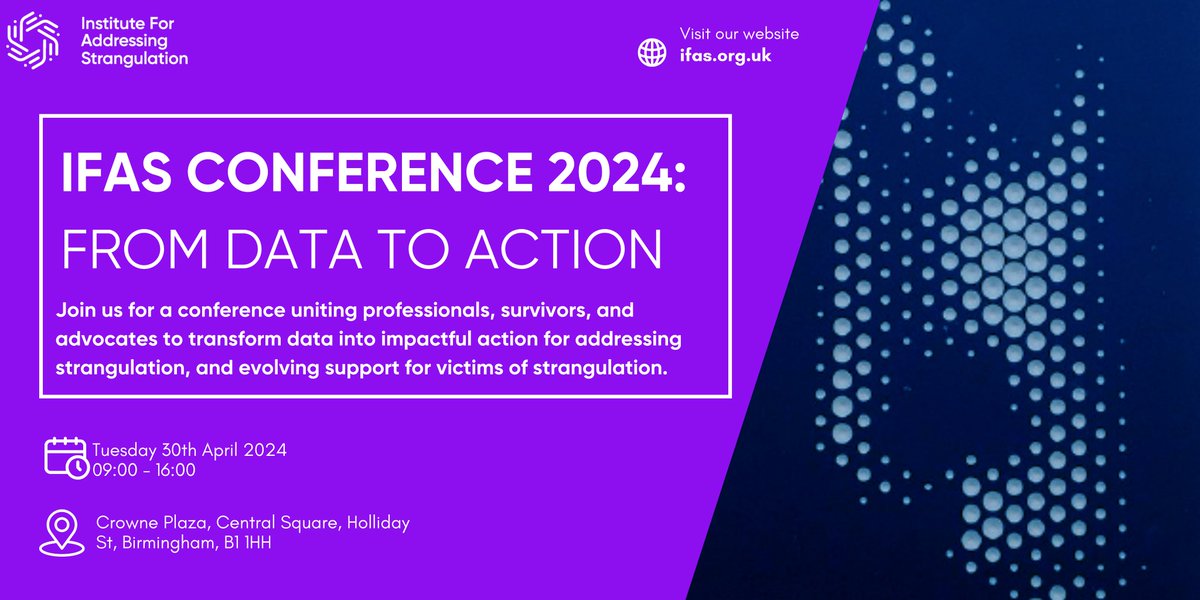 Only 22 days left until our #DataToAction2024 conference on April 30th! 🗓️ Don't miss the opportunity to gain invaluable insights, collaborate with experts, and drive actionable change in addressing strangulation and violence. Register: bit.ly/3SVNwtX #Countdown