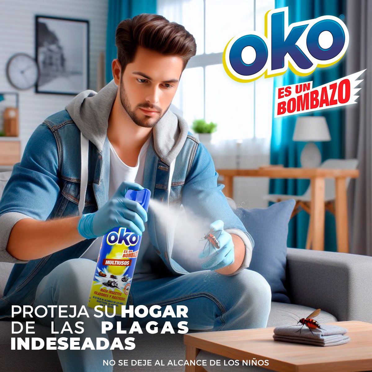 GrupoClarasol's tweet photo. Deshágase de las plagas de forma efectiva: Nuestro insecticida elimina de raíz las plagas, protegiendo a su familia y su hogar.
.
#ControlDeInsectos #HogarLibreDePlagas #oko #okoesunbombazo #repelente #insecticida #eliminamosquitos #plagas #hogar #okocasayjardín #multiusos https://t.co/2uheoDHy9C