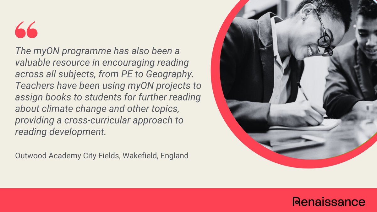 The difference that strong literacy levels can make goes well beyond English lessons. This is why reading is so important. Hear how schools are using myON as a cross curricular resource in subjects ranging from Geography to P.E🌏 Read more: bit.ly/4cOkepV