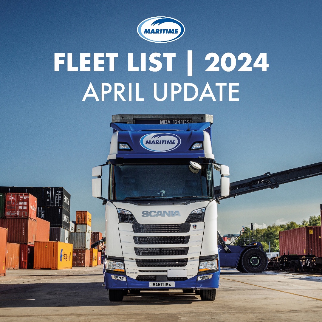 Our updated Fleet List is now available! Download the latest version from our website: ow.ly/P8jb50NMXWy #FleetList #MaritimeTrucks