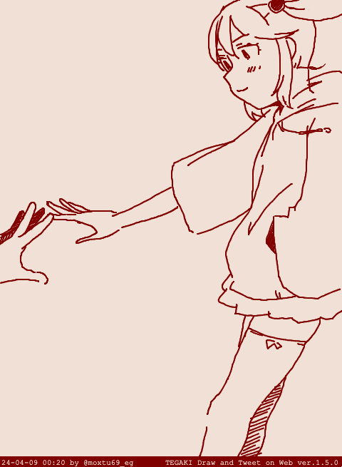 everytime we touch #tegaki_dt 