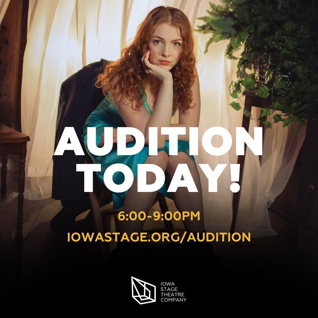IowaStage's tweet photo. We'll be hosting auditions for Melancholy Play: a chamber musical by Todd Almond &amp; Sarah Ruhl! Sign up at https://t.co/tDeyLuV1wo https://t.co/VINVlPNV5n