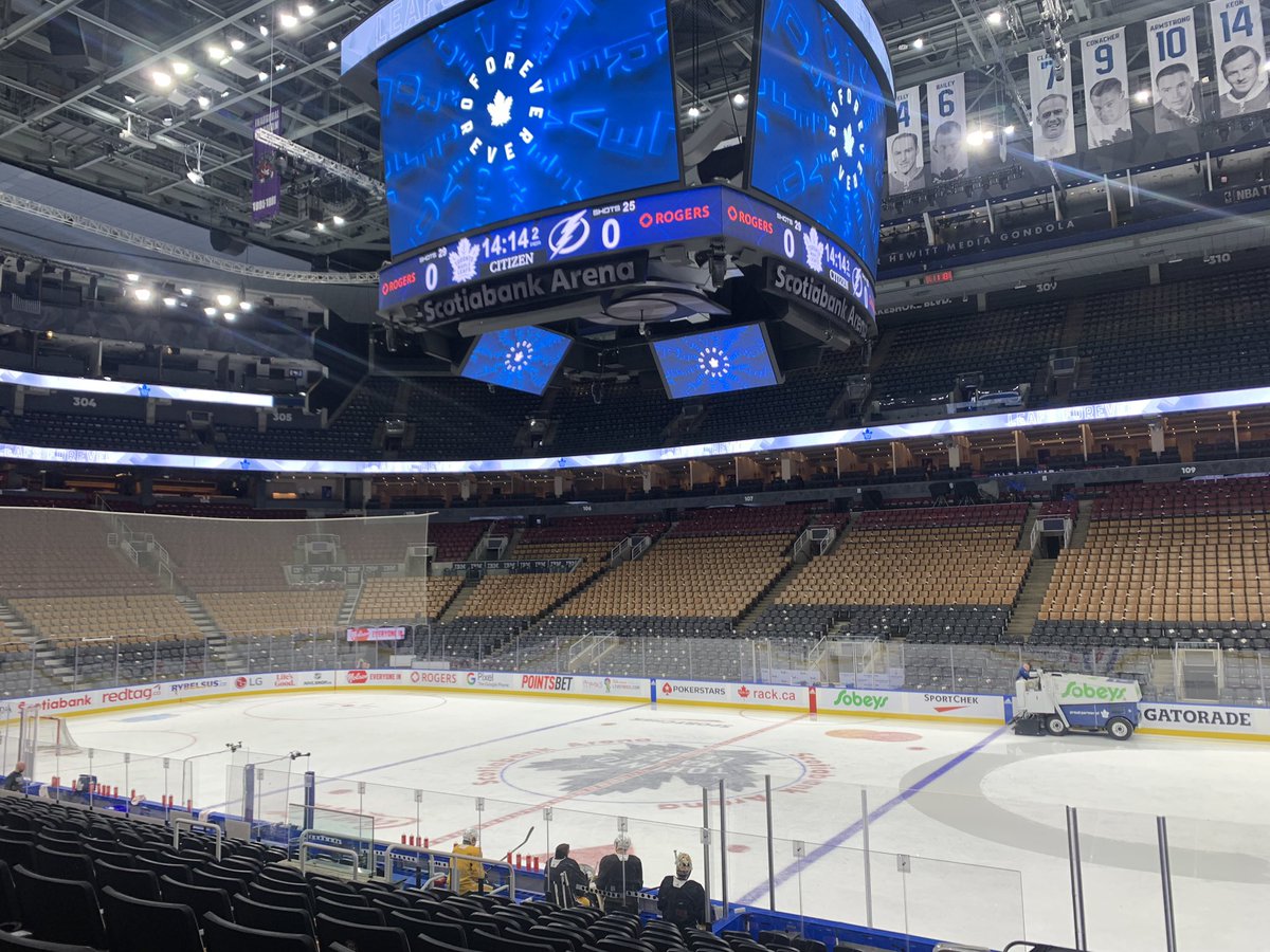 Follow live updates on the Penguins’ morning skate from @TaylorHaasePGH in Toronto: dkpittsburghsports.com/team/penguins/…