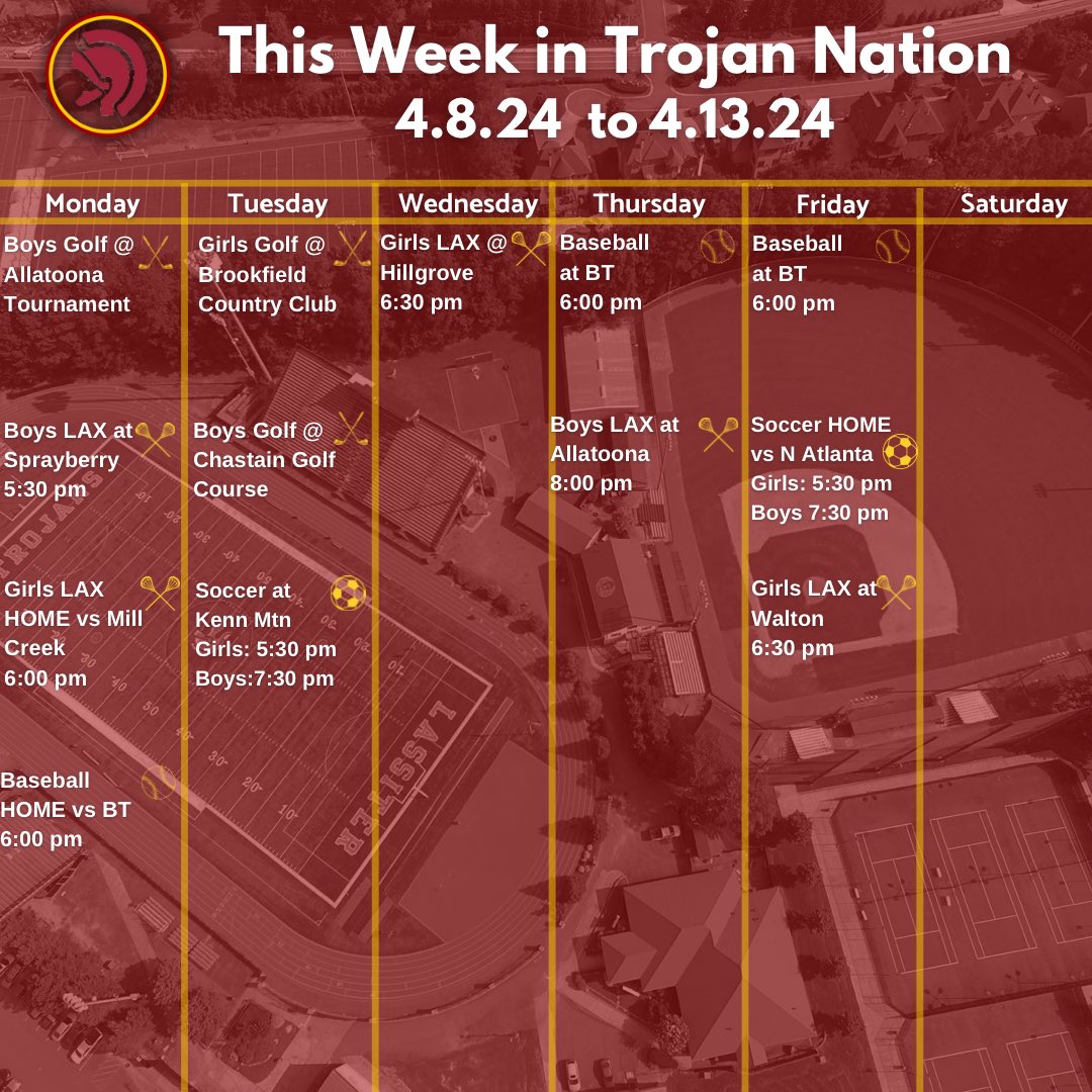 This Week in Trojan Nation! #t4l #springsports